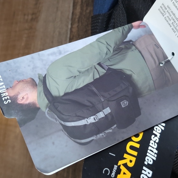 NWT Cannae The Sarcina Medius Cordura Backpack In Blue - Picture 7 of 14